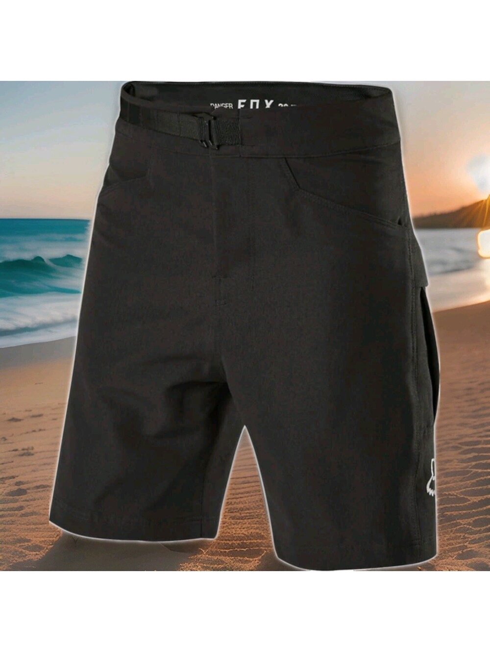 Fox Racing Ranger Mountain Bike Cycling BMX Short Black Youth Young Men Small 28